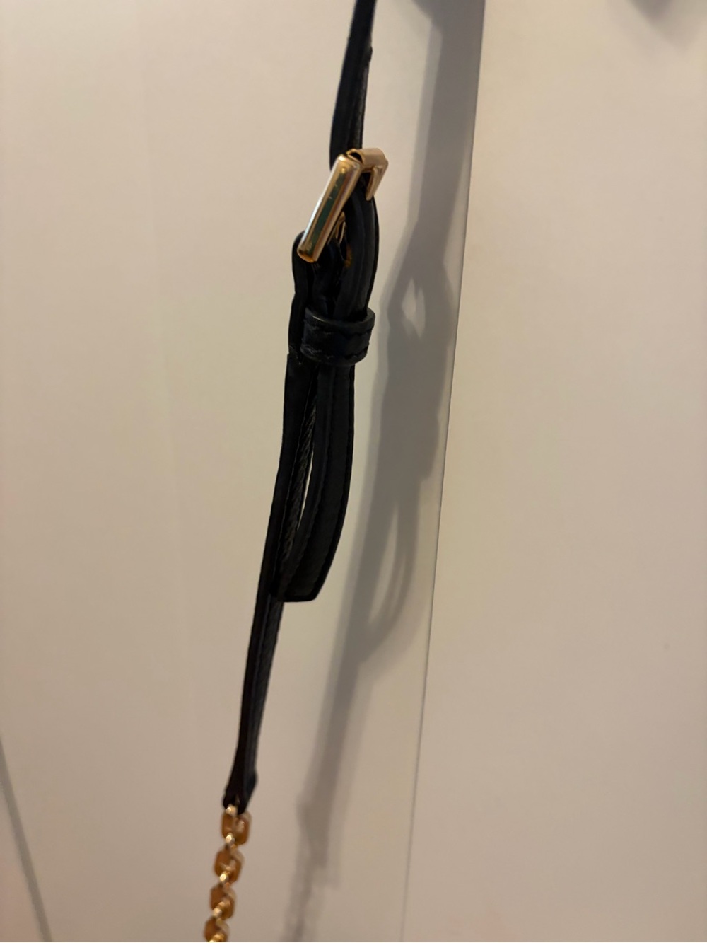 Tory Burch Black Crossbody Bag with Gold Logo - Picture 8 of 9